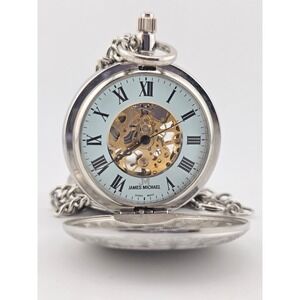 James Michael Skeleton‎ Pocket Watch